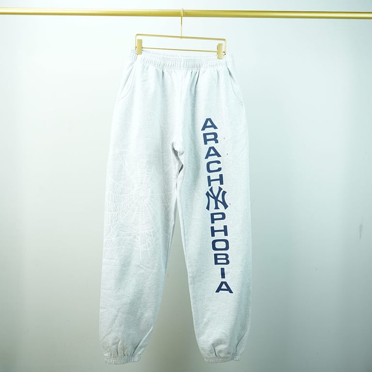 Sp5der Arach NY Phobia Sweatpants Ash Grey - 5