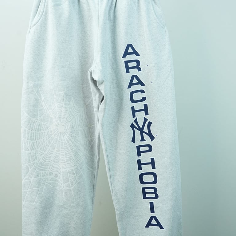 Sp5der Arach NY Phobia Sweatpants Ash Grey - 8