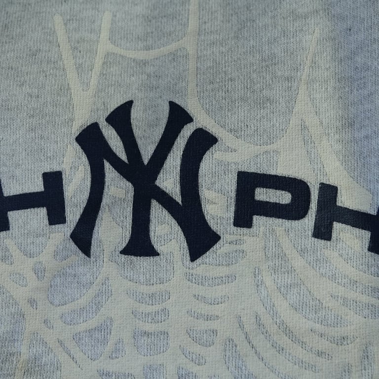Sp5der Arach NY Phobia Hoodie Ash Grey - 12