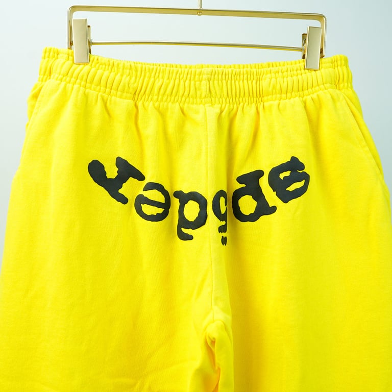 Sp5der Legacy Sweatpants Yellow - 10