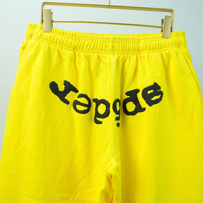 Sp5der Legacy Sweatpants Yellow - 11