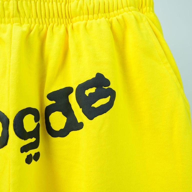 Sp5der Legacy Sweatpants Yellow - 13
