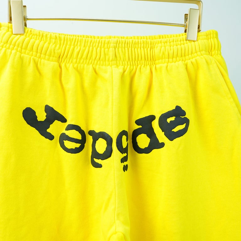 Sp5der Legacy Sweatpants Yellow - 17