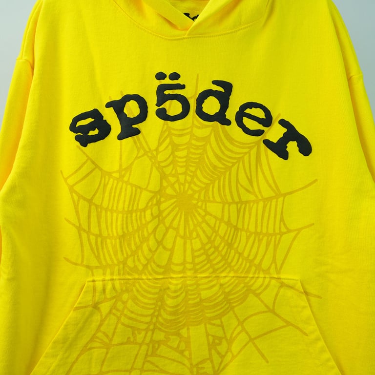 Sp5der Legacy Hoodie Yellow - 11