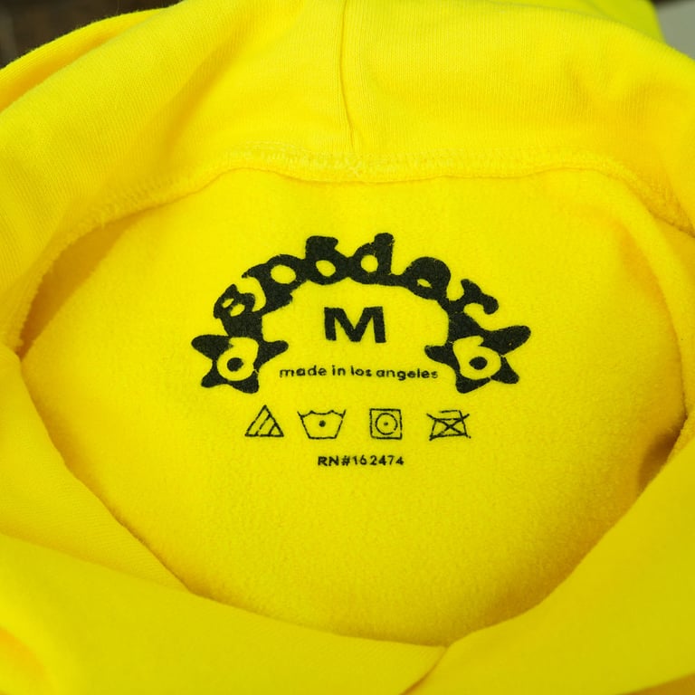 Sp5der Legacy Hoodie Yellow - 14