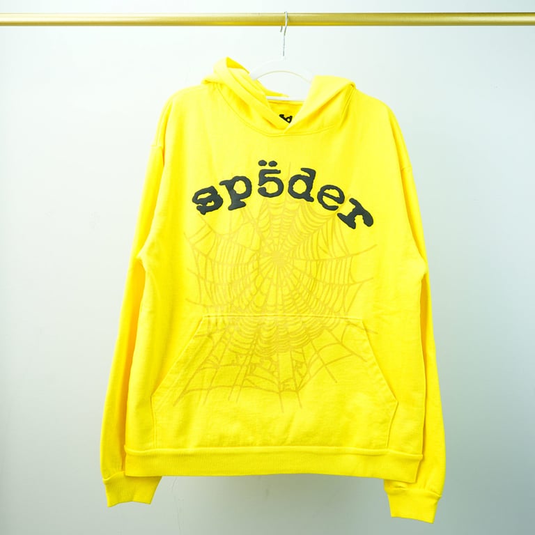 Sp5der Legacy Hoodie Yellow - 6