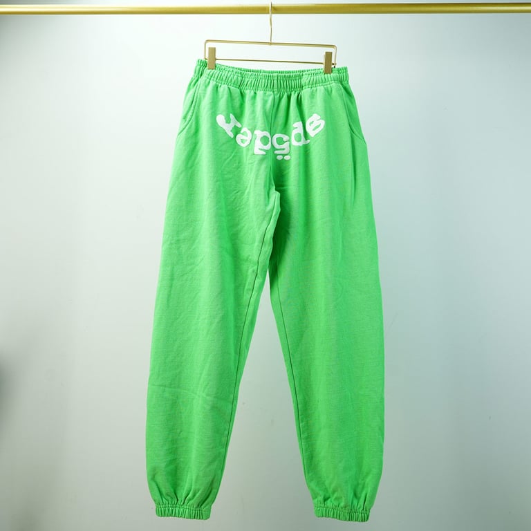 Sp5der Legacy Sweatpant Green - 4