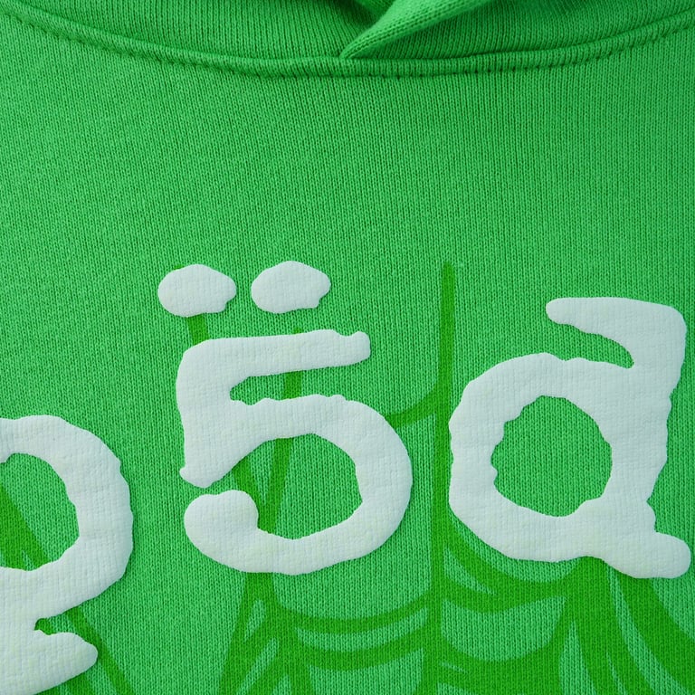 Sp5der Legacy Hoodie Green - 13