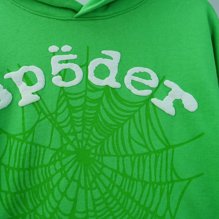 Sp5der Legacy Hoodie Green - 14