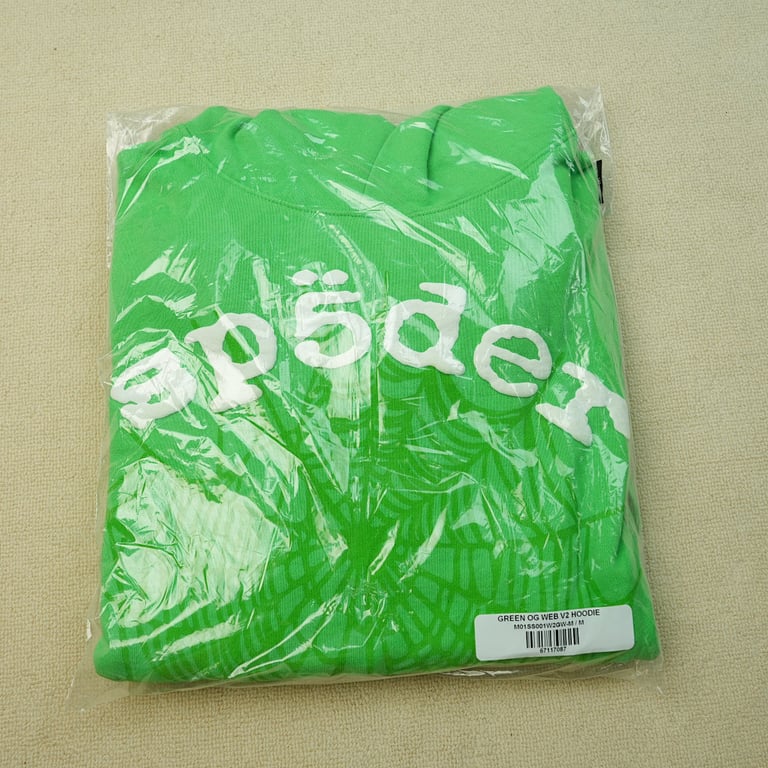 Sp5der Legacy Hoodie Green - 3