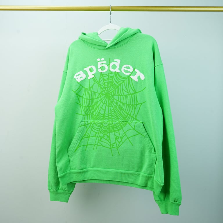 Sp5der Legacy Hoodie Green - 5