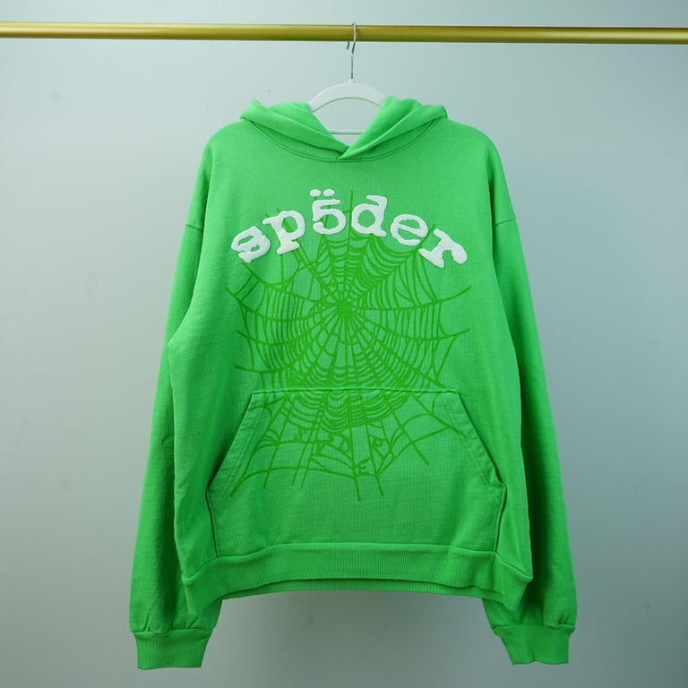 Sp5der Legacy Hoodie Green - 6