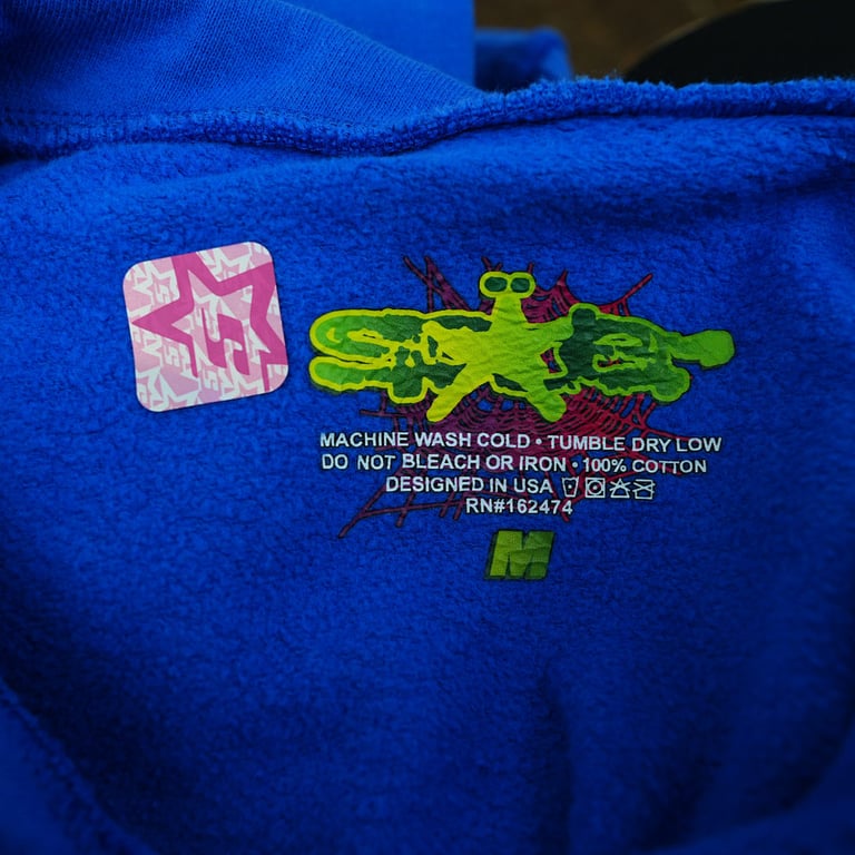 Sp5der TC Hoodie Blue - 20