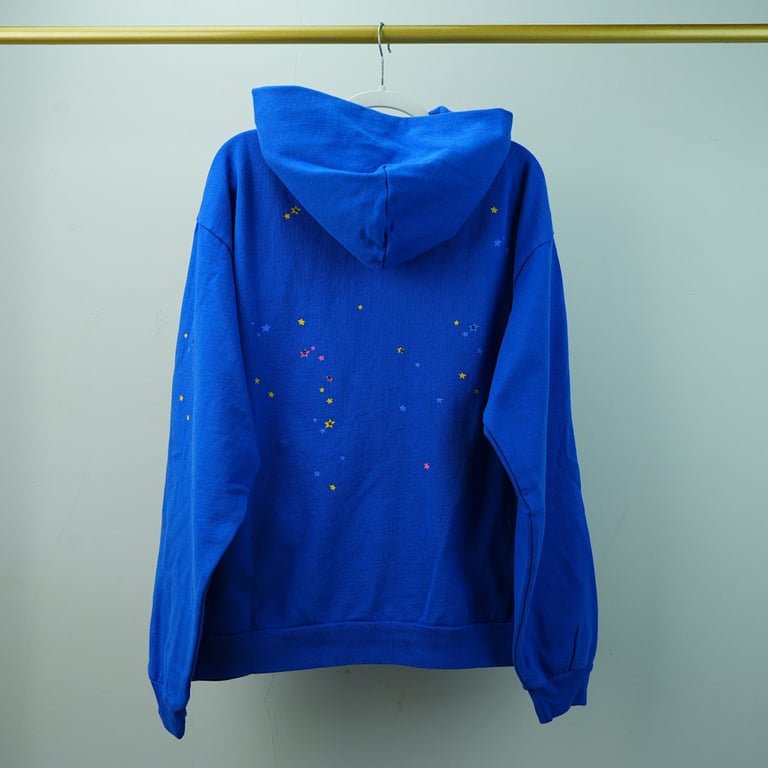Sp5der TC Hoodie Blue - 23