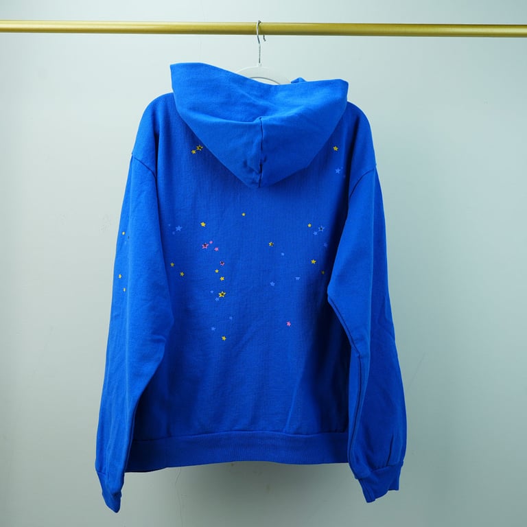 Sp5der TC Hoodie Blue - 25