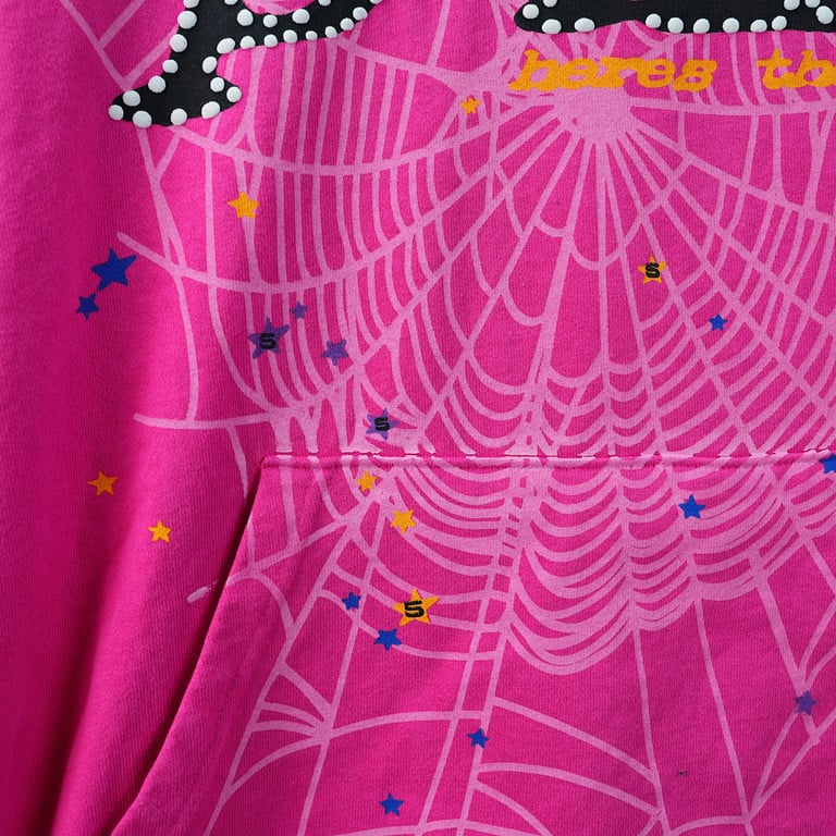 Sp5der P*NK Hoodie Pink - 15
