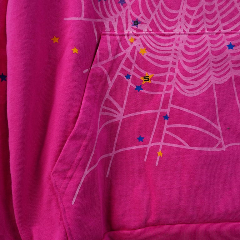 Sp5der P*NK Hoodie Pink - 16