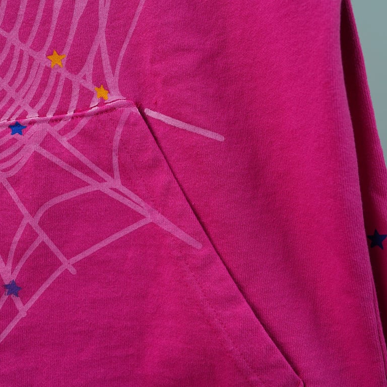 Sp5der P*NK Hoodie Pink - 17