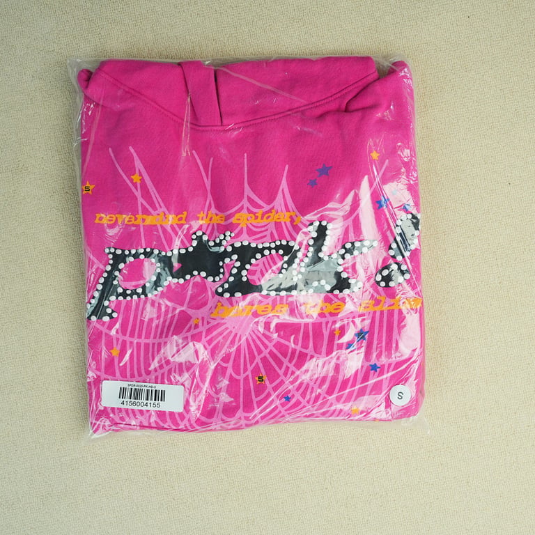 Sp5der P*NK Hoodie Pink - 3