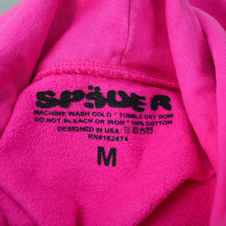 Sp5der P*NK Hoodie Pink - 21