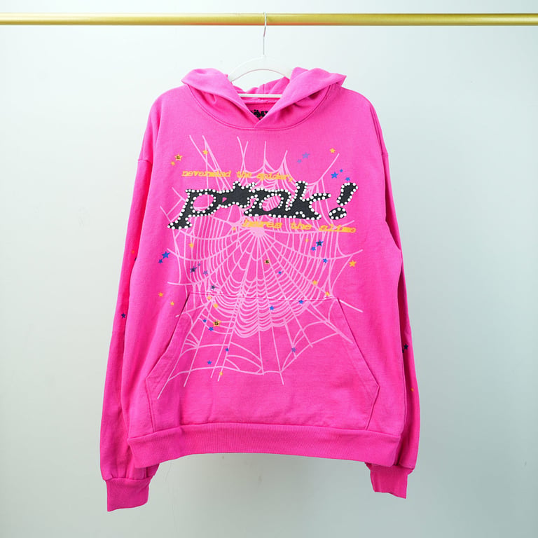 Sp5der P*NK Hoodie Pink - 5