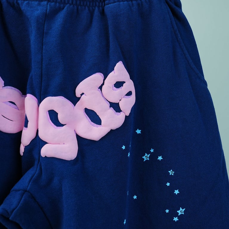 Sp5der 0G Web Sweatpants Navy - 7