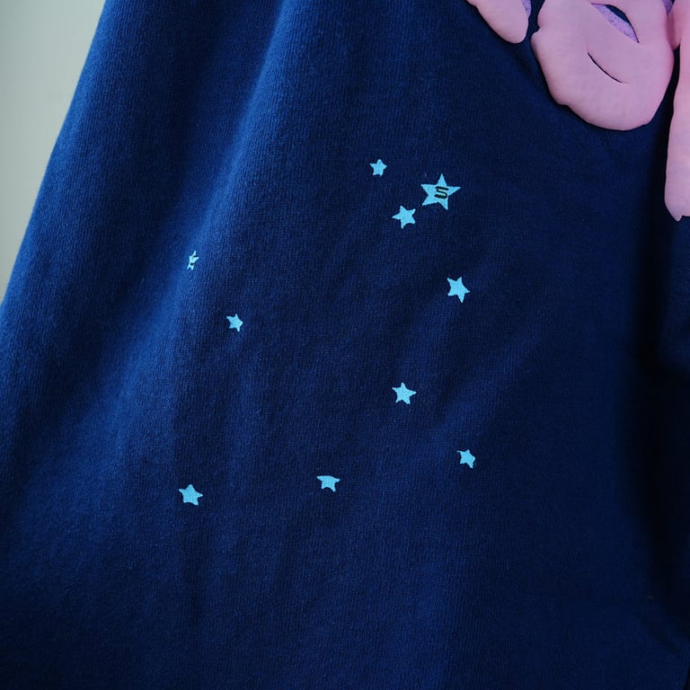 Sp5der 0G Web Sweatpants Navy - 8