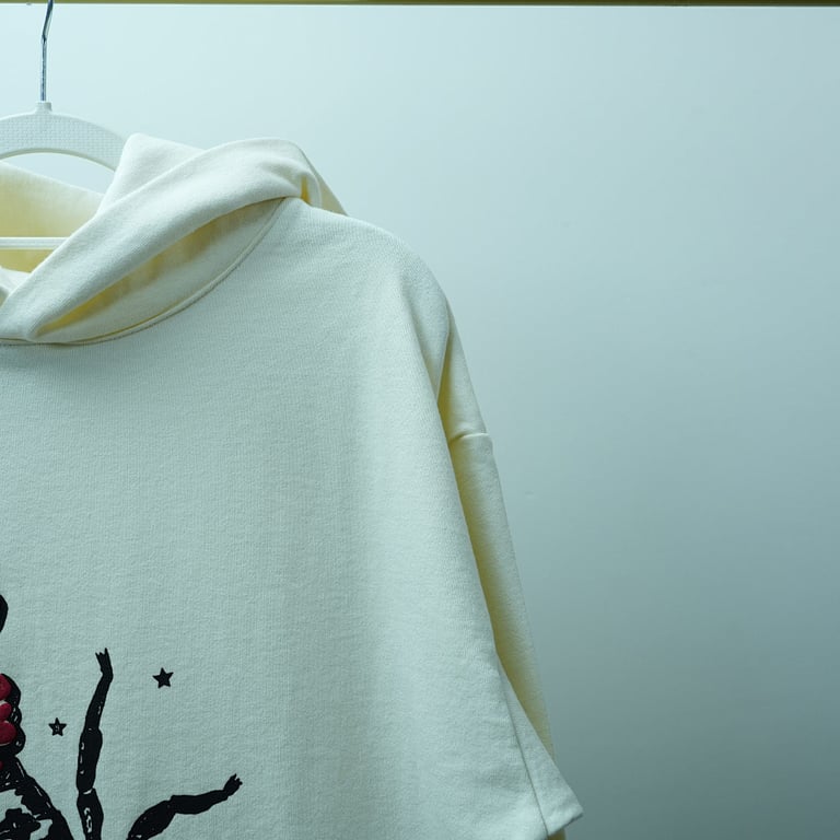 MTS x Sp5der Scorpion Hoodie Cream - 21