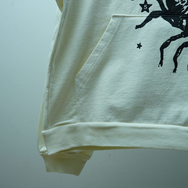 MTS x Sp5der Scorpion Hoodie Cream - 28