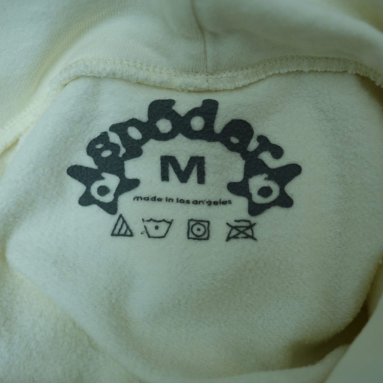 MTS x Sp5der Scorpion Hoodie Cream - 30