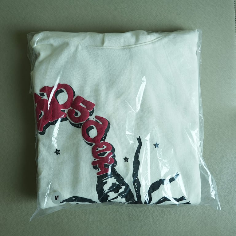 MTS x Sp5der Scorpion Hoodie Cream - 4
