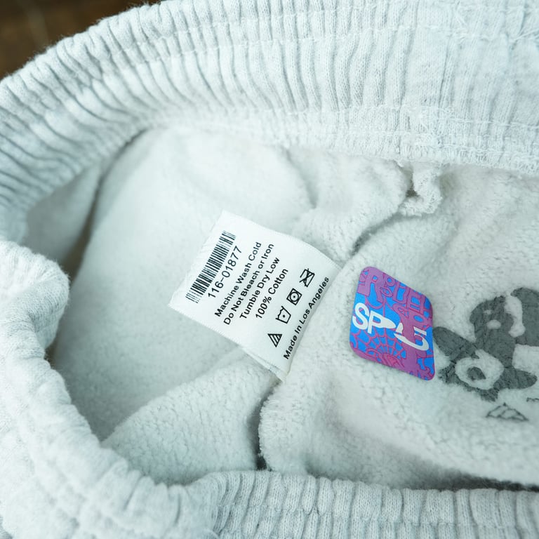 Sp5der OG Web Sweatpants Heather Grey - 14