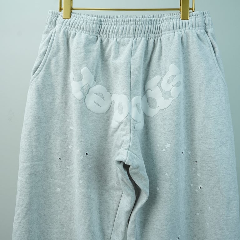 Sp5der OG Web Sweatpants Heather Grey - 7