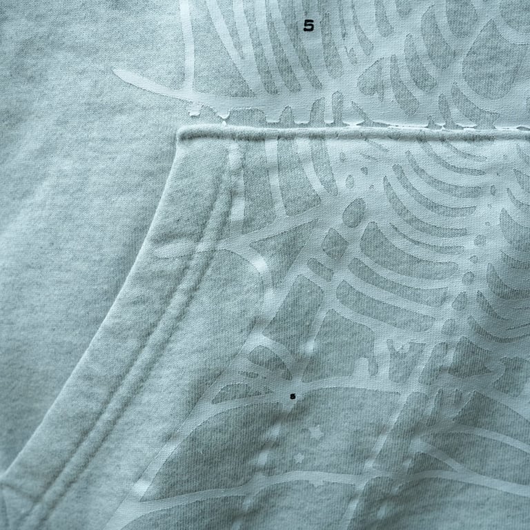Sp5der OG Web Hoodie Heather Grey - 9