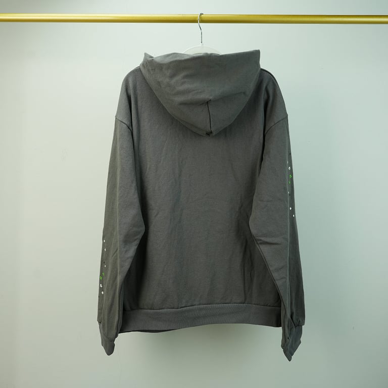 Sp5der Wait Web Hoodie Slate Grey - 4