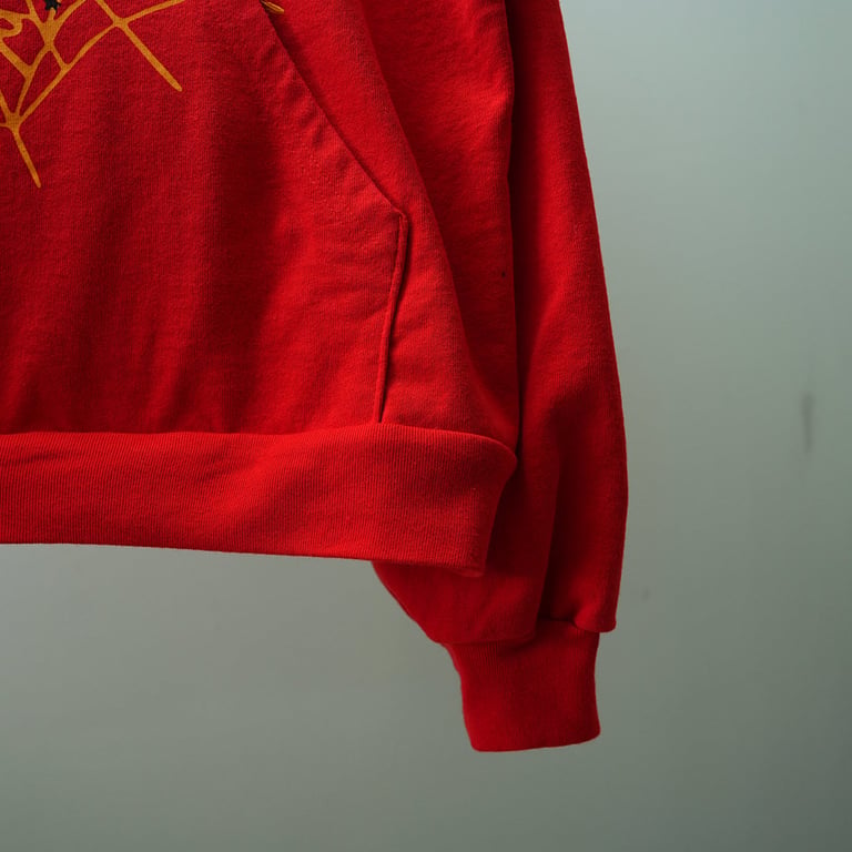 Sp5der P*NK V2 Hoodie Red - 35