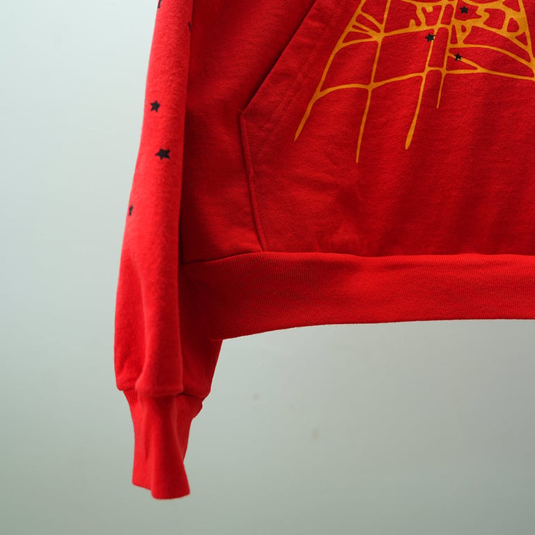 Sp5der P*NK V2 Hoodie Red - 36