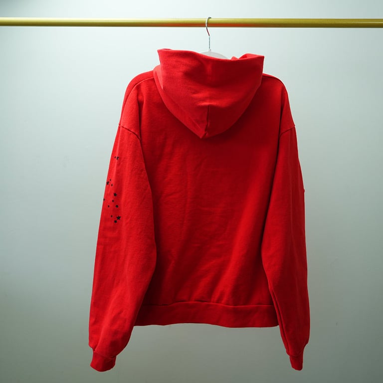 Sp5der P*NK V2 Hoodie Red - 42