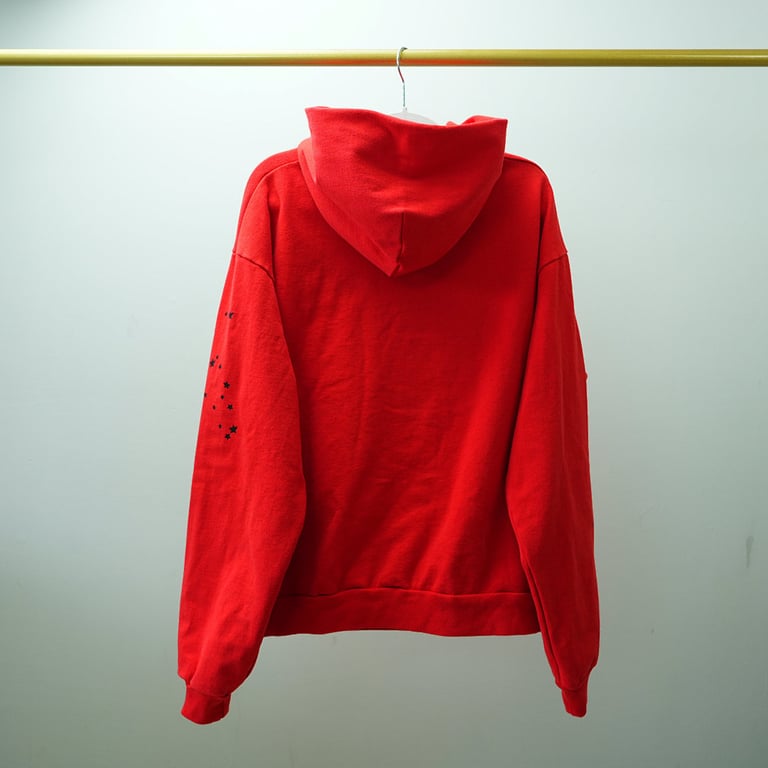 Sp5der P*NK V2 Hoodie Red - 43