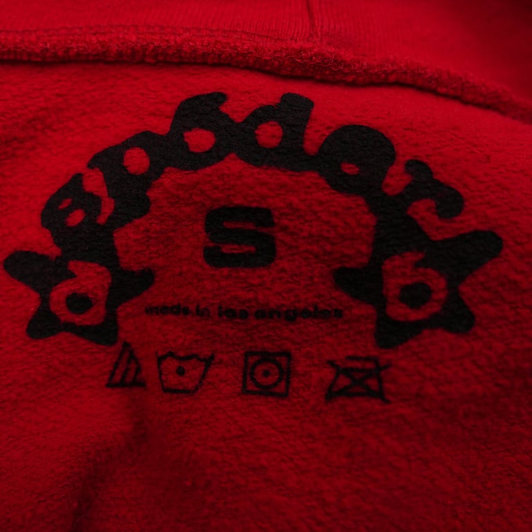 Sp5der Beluga Hoodie Red - 11