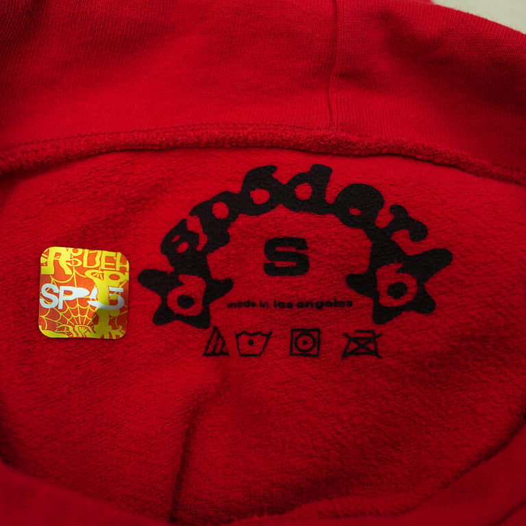 Sp5der Beluga Hoodie Red - 12