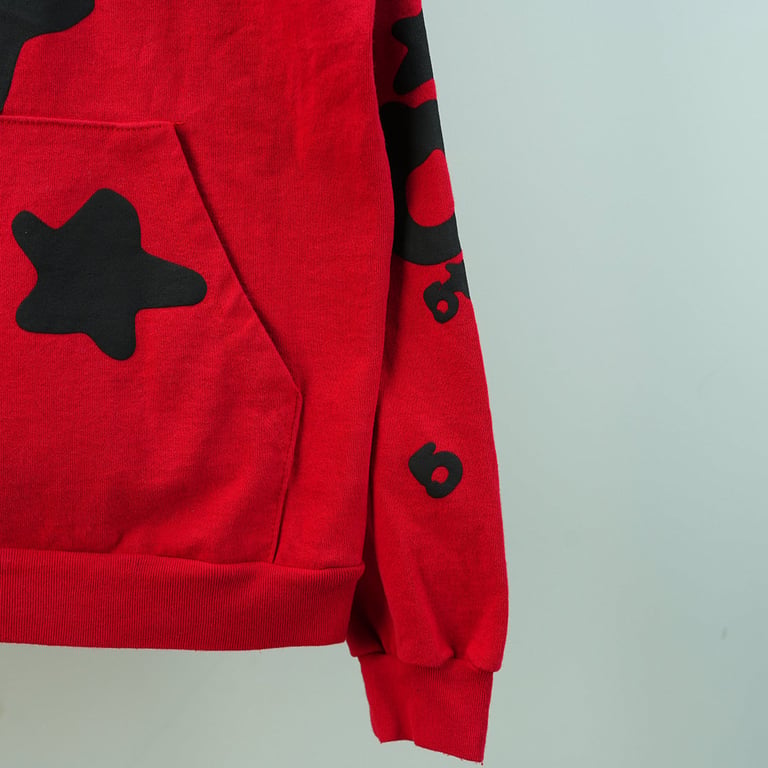 Sp5der Beluga Hoodie Red - 14