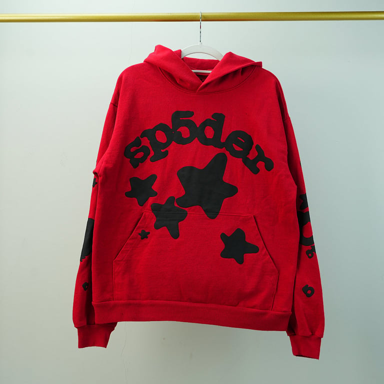 Sp5der Beluga Hoodie Red - 5