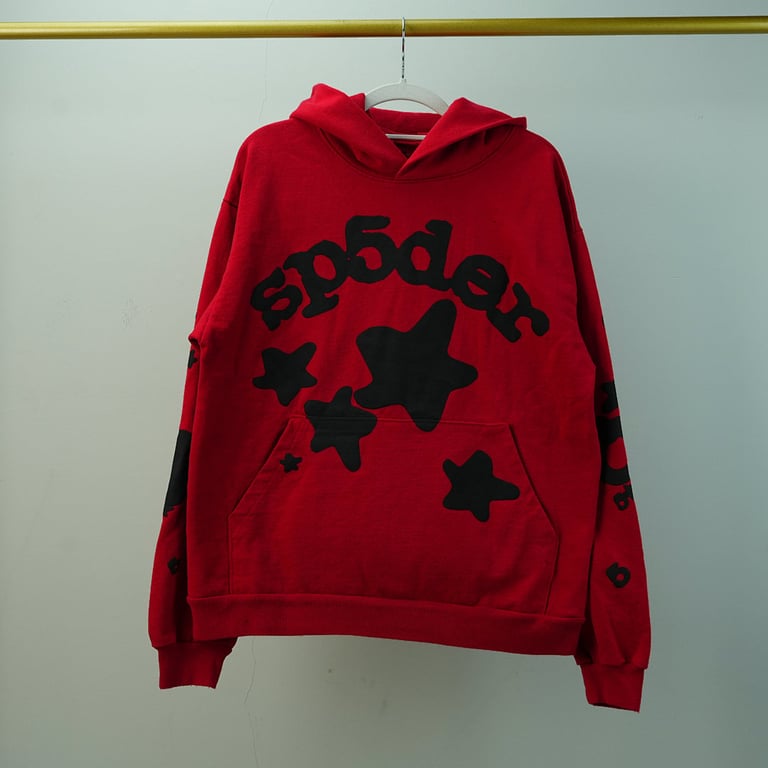 Sp5der Beluga Hoodie Red - 6