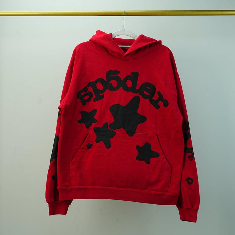 Sp5der Beluga Hoodie Red - 7