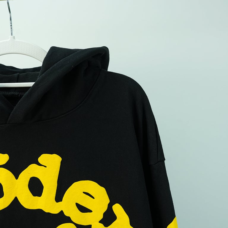Sp5der Beluga Hoodie Onyx/Yellow - 15