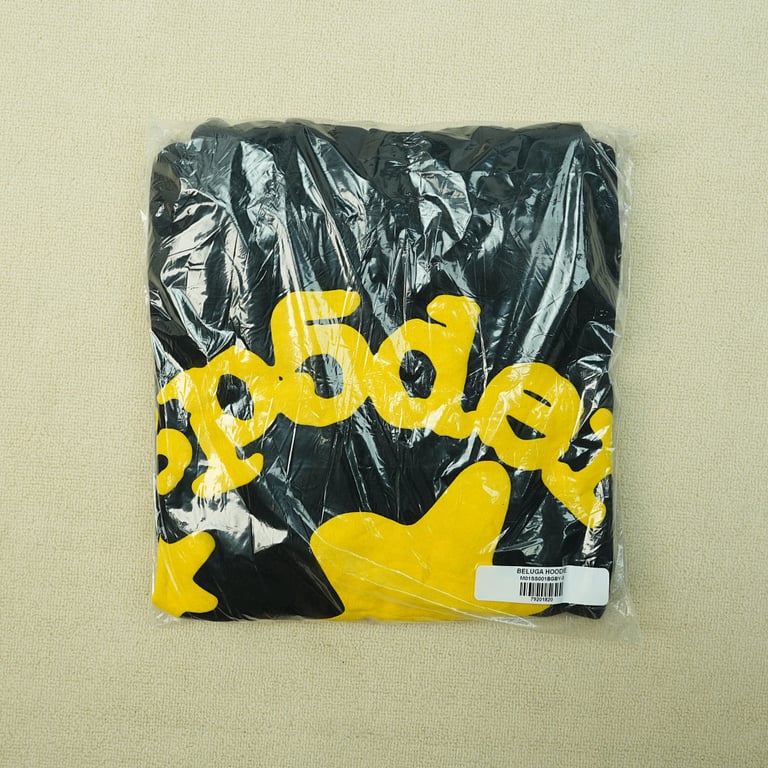 Sp5der Beluga Hoodie Onyx/Yellow - 3