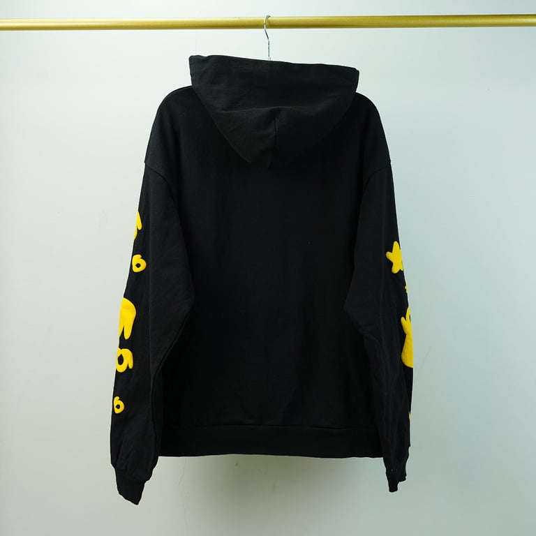 Sp5der Beluga Hoodie Onyx/Yellow - 28