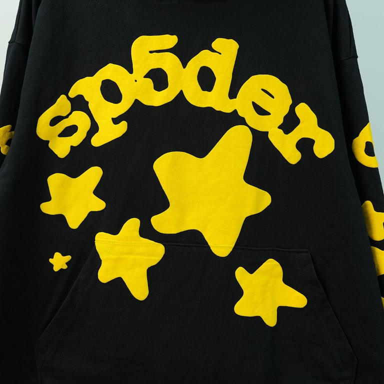 Sp5der Beluga Hoodie Onyx/Yellow - 9
