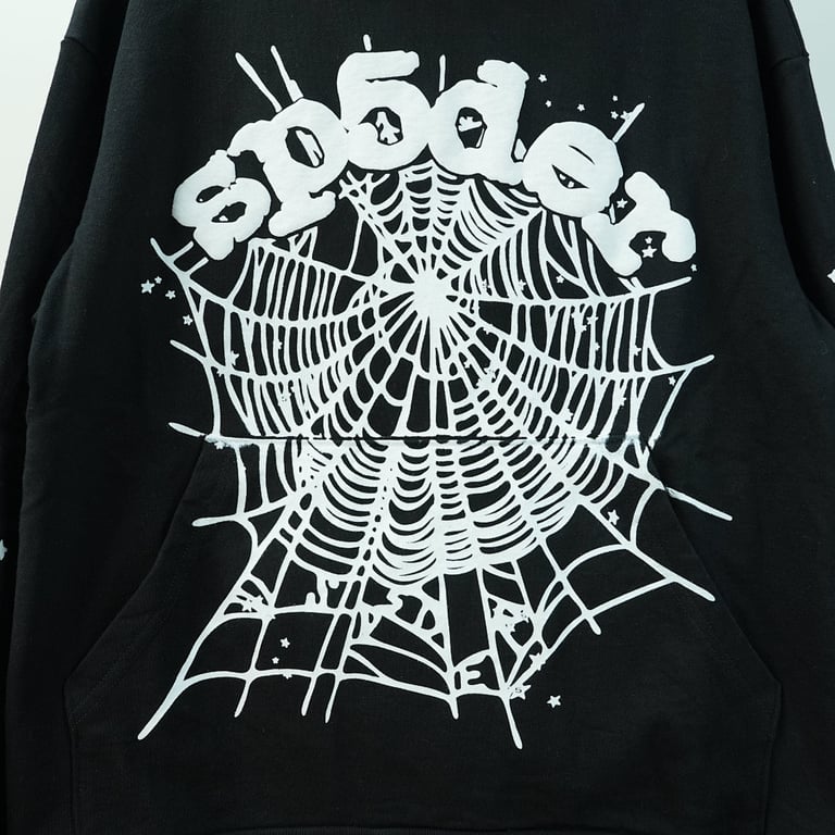 Sp5der OG Web Hoodie Black - 10